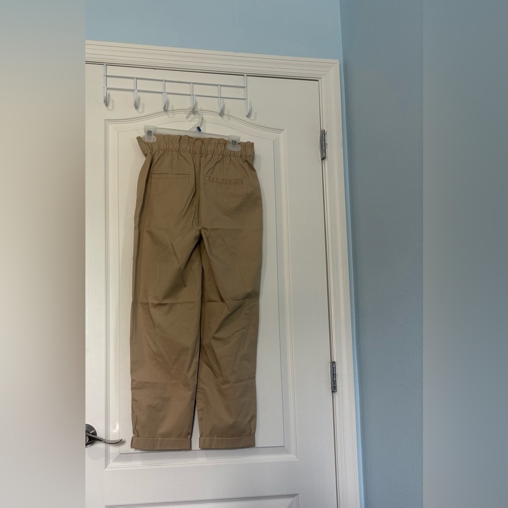 LOFT Men's Khaki Drawstring Chinos - Picture 2 of 3